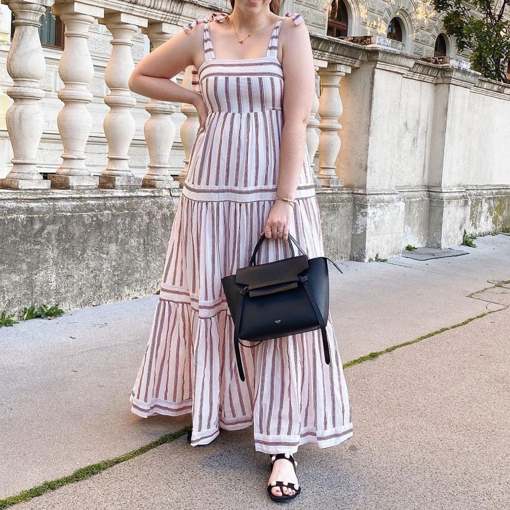 Mango cotton long dress bloggers fav - Picture 7 of 16